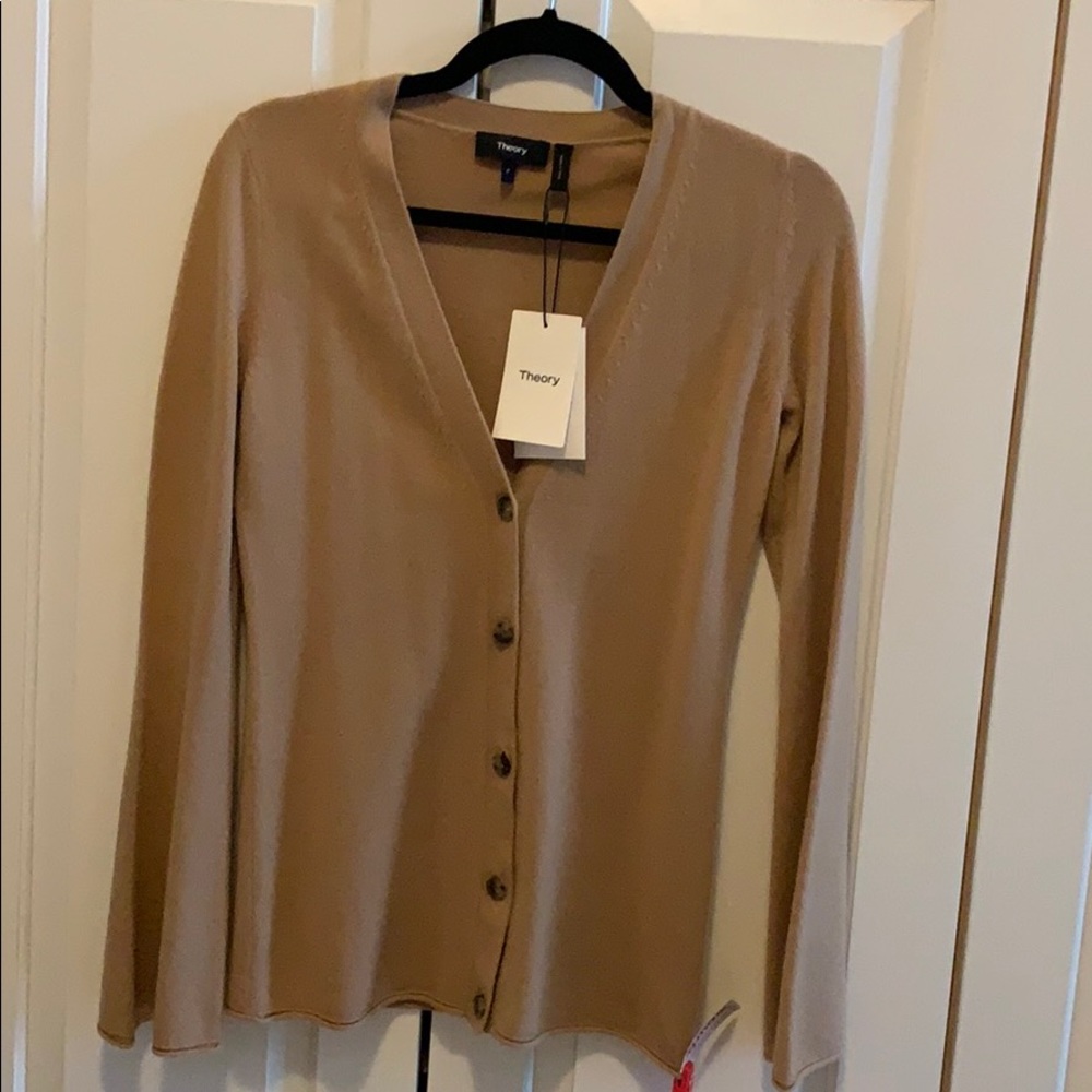 new with tags - theory cardigan